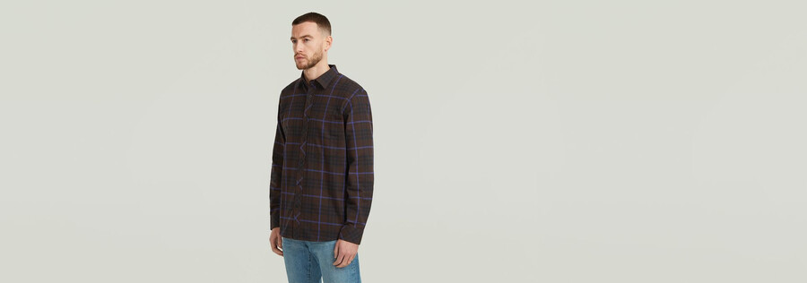 chemise classique à une poche