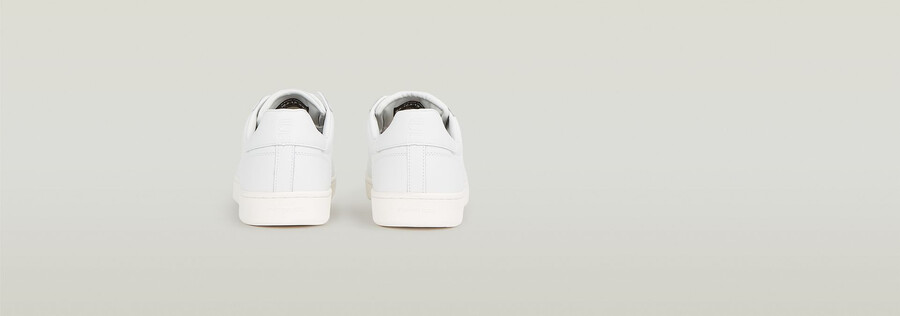 baskets en cuir cadet