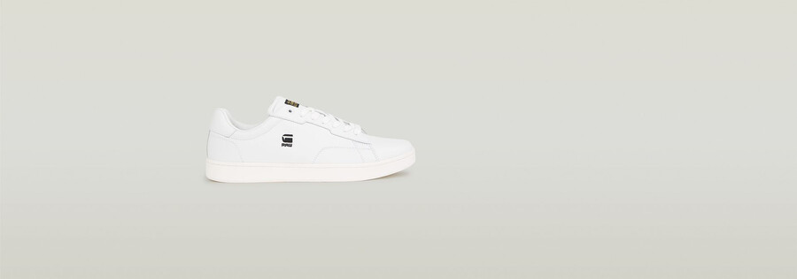 baskets en cuir cadet