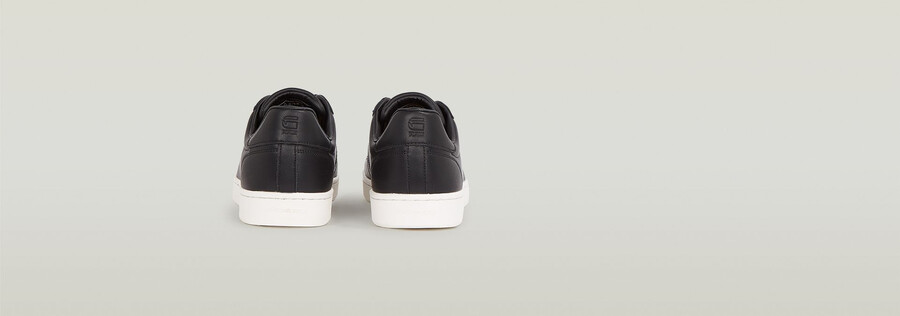 baskets en cuir cadet