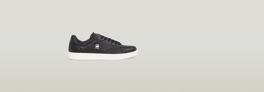 baskets en cuir cadet