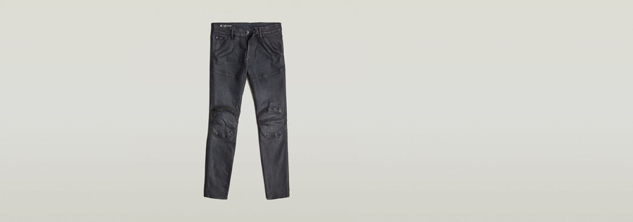 jean skinny zippé 5620 aux genoux