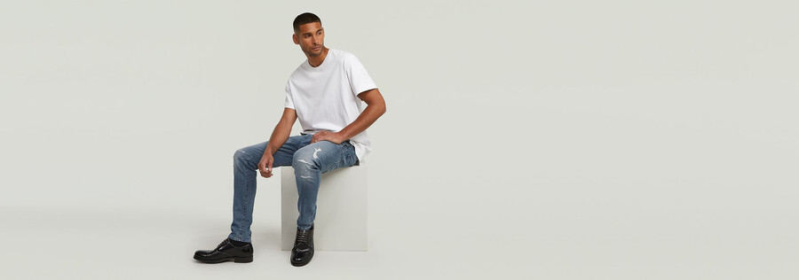 jeans slim d-staq