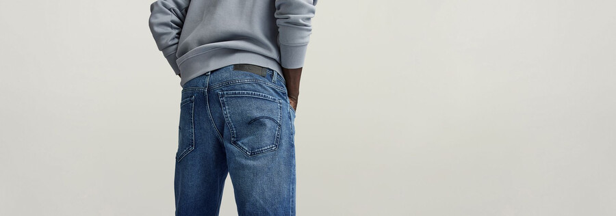 jeans droits mosa