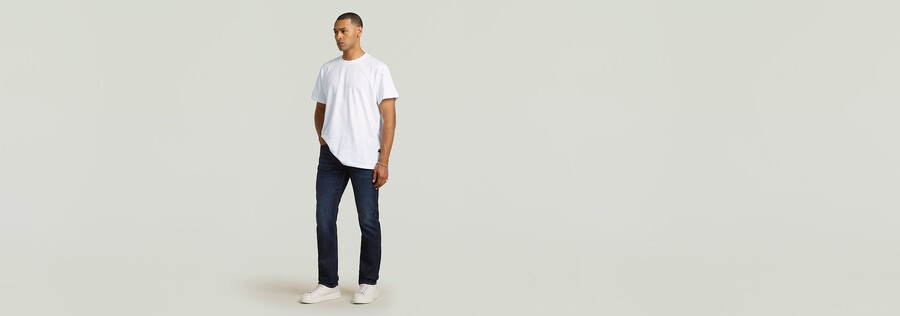 jeans droits mosa