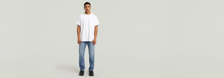 jeans droits mosa
