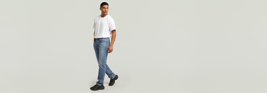 jeans droits mosa