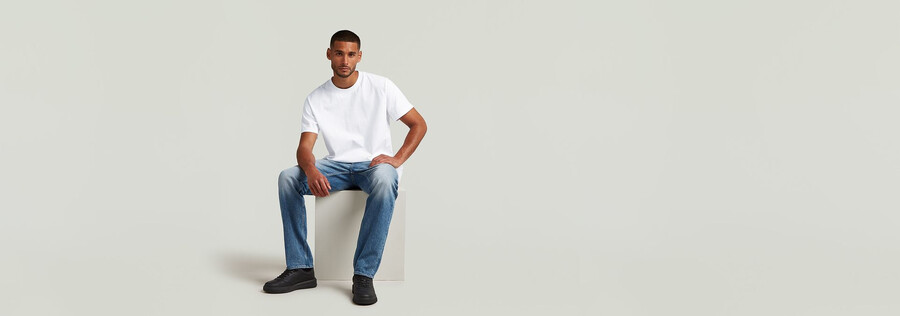jeans droits mosa