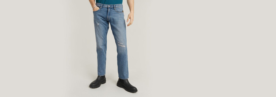 jeans droits mosa