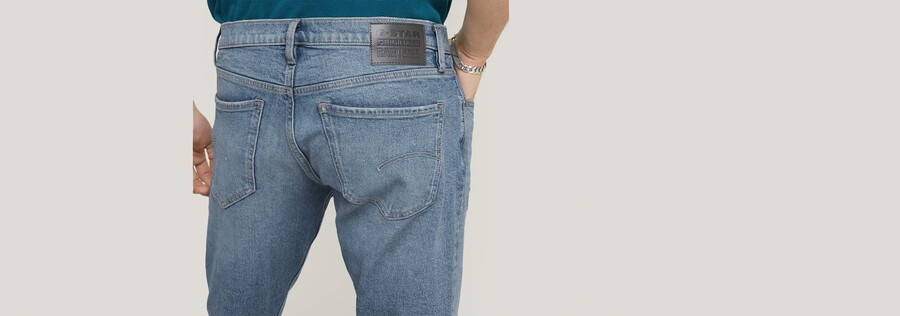 jeans droits mosa
