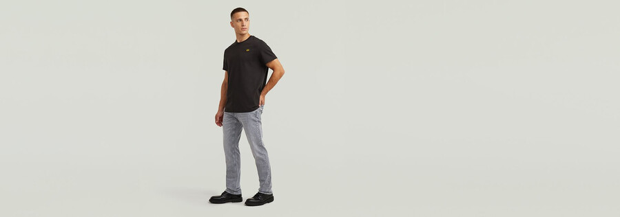 jeans droits mosa