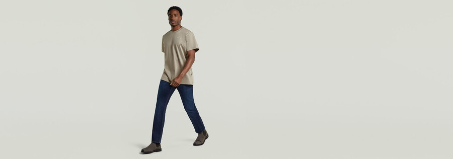 jeans droits mosa