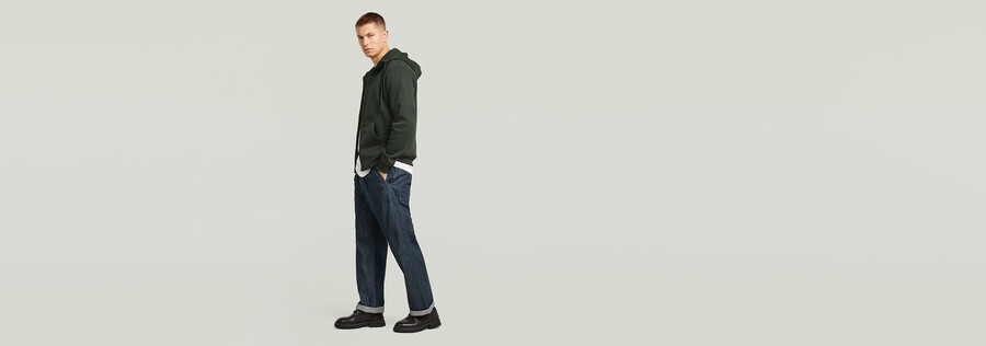sweat à capuche zippé premium core