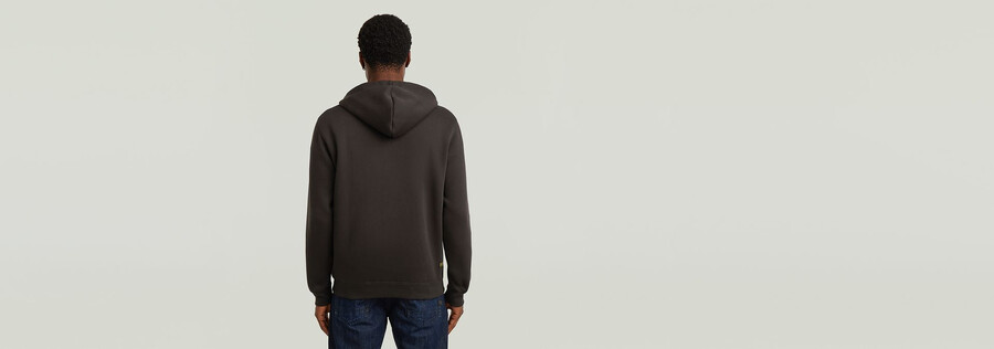 sweat à capuche zippé premium core
