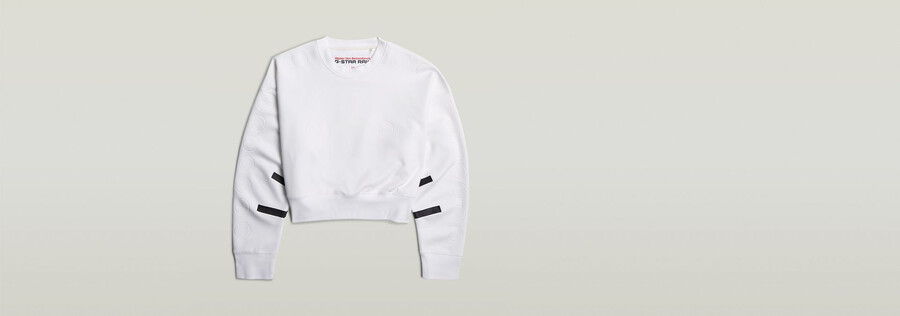 sweat-shirt court unisexe wvb