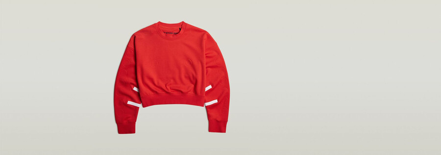 sweat-shirt court unisexe wvb
