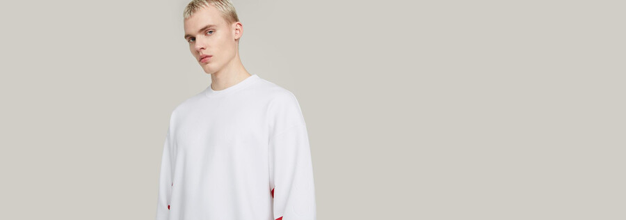 sweat-shirt unisexe oversize wvb