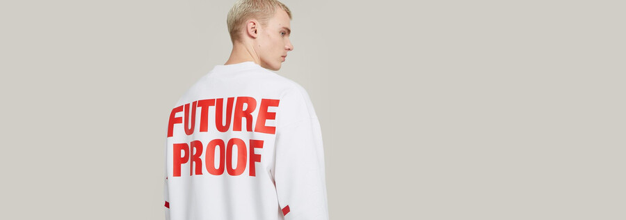 sweat-shirt unisexe oversize wvb