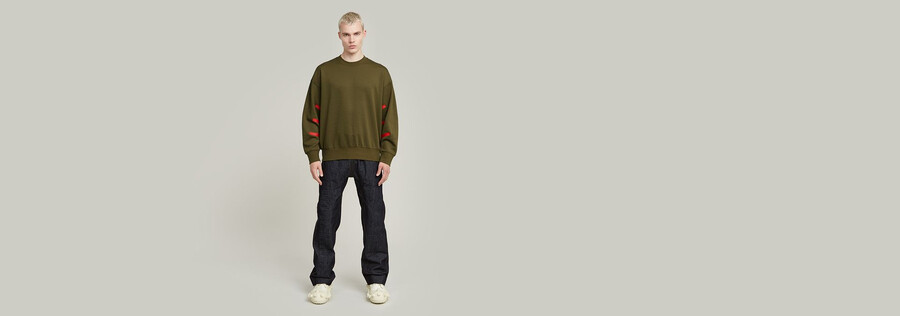 sweat-shirt unisexe oversize wvb