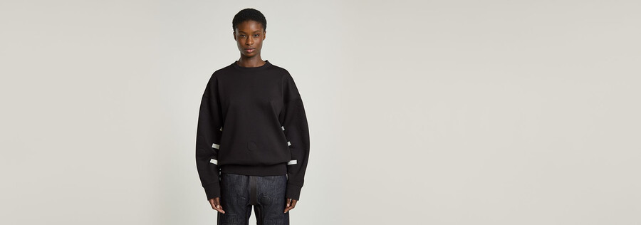 sweat-shirt unisexe oversize wvb