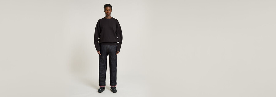 sweat-shirt unisexe oversize wvb
