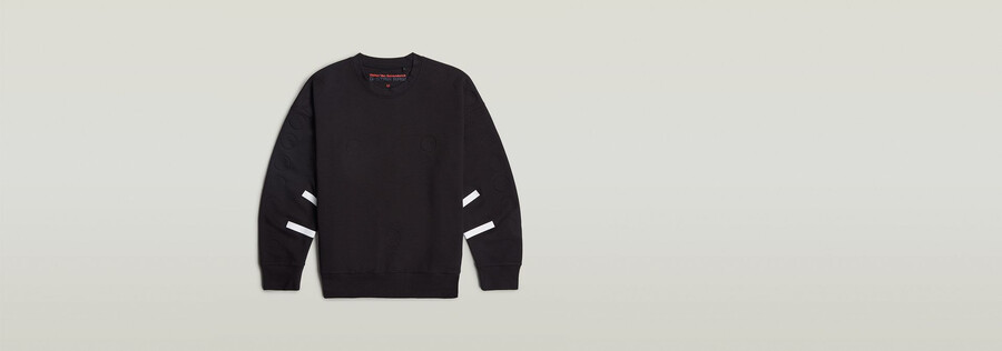 sweat-shirt unisexe oversize wvb