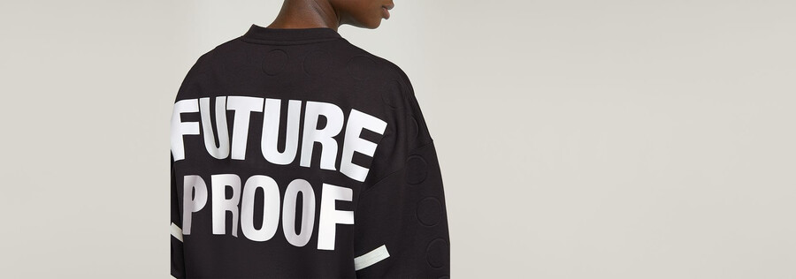 sweat-shirt unisexe oversize wvb