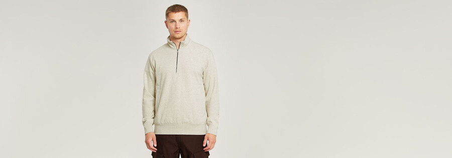 pull nifous à demi-zip