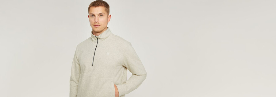 pull nifous à demi-zip