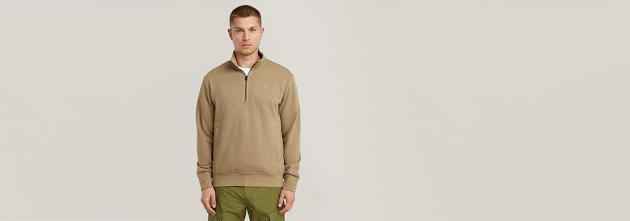 pull nifous à demi-zip
