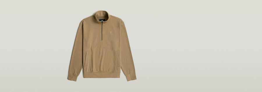 pull nifous à demi-zip