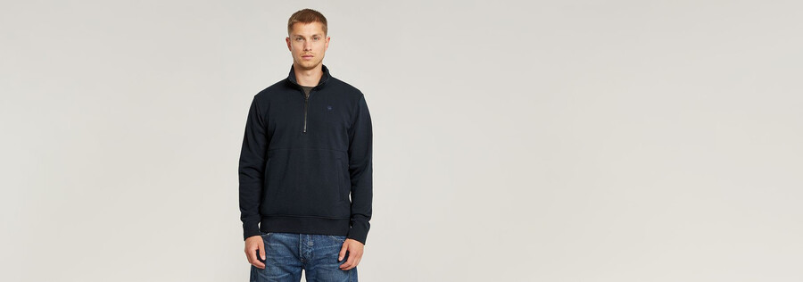 pull nifous à demi-zip