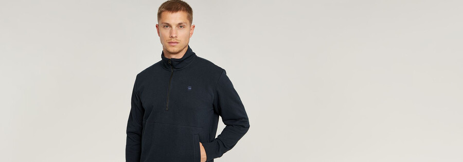 pull nifous à demi-zip