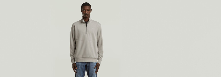 pull nifous à demi-zip