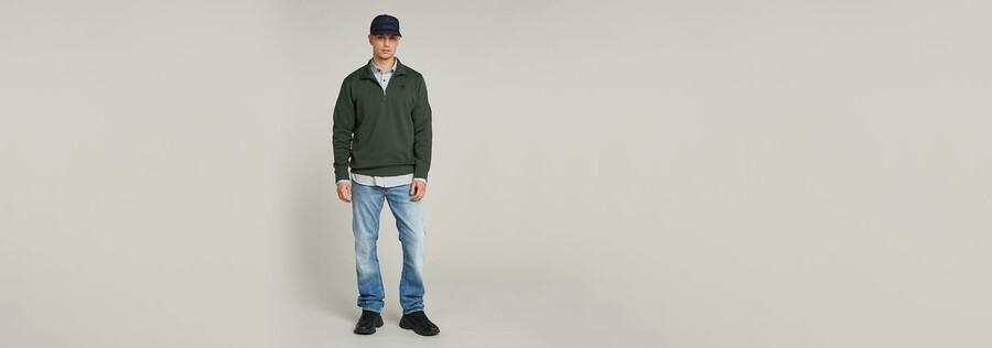 pull premium core à demi-zip