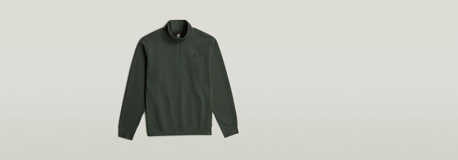 pull premium core à demi-zip