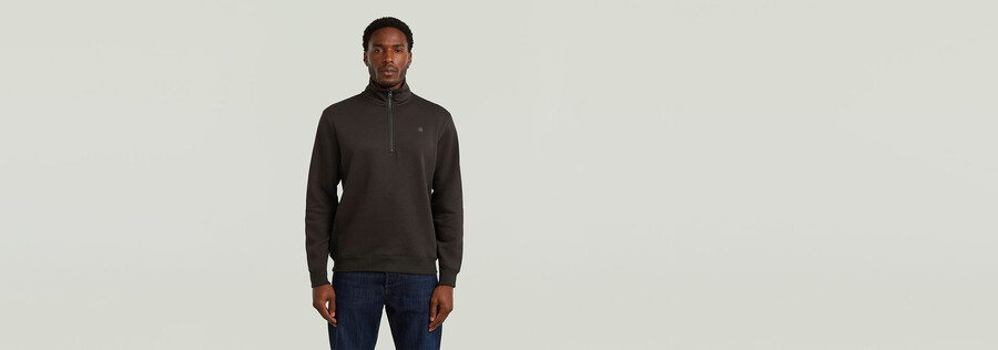 pull premium core à demi-zip