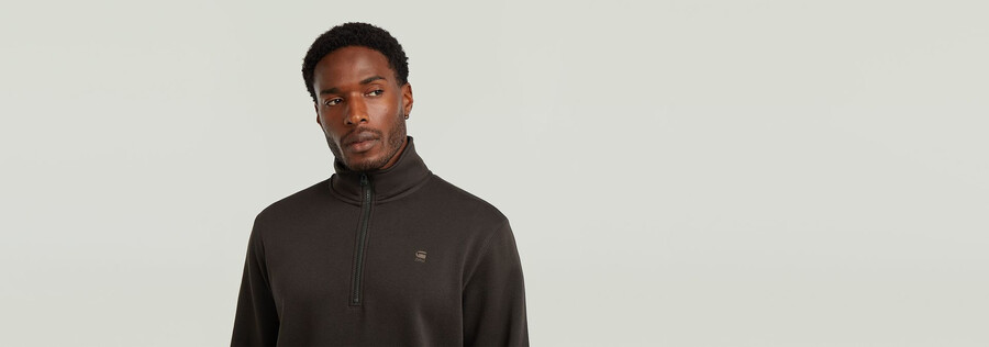 pull premium core à demi-zip