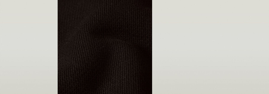 pull demi-zip en mélange de tissus