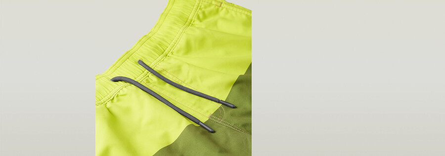 short de bain dirik color block