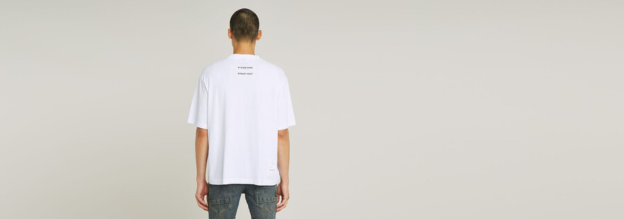 t-shirt à imprimé darchives