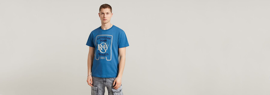 t-shirt graphique multicolore