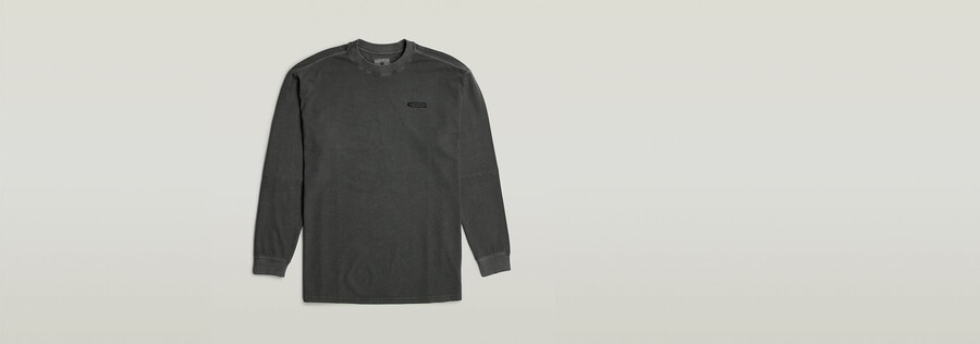 t-shirt ample teint par pigmentation