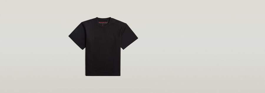 t-shirt unisexe wvb à coupe carrée