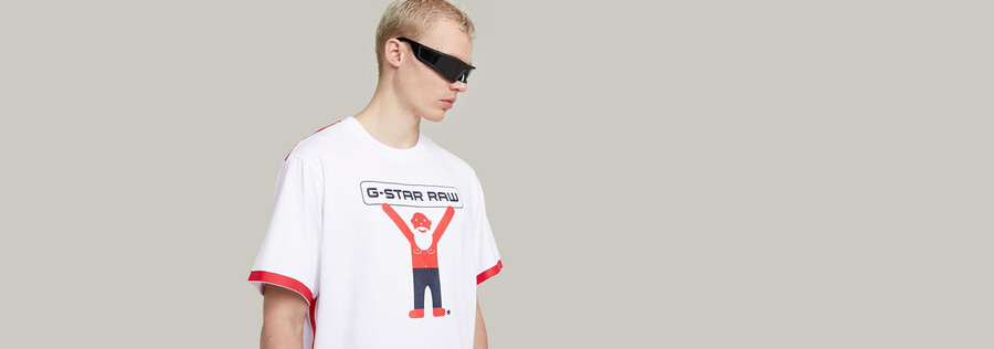 t-shirt unisexe wvb à coupe carrée