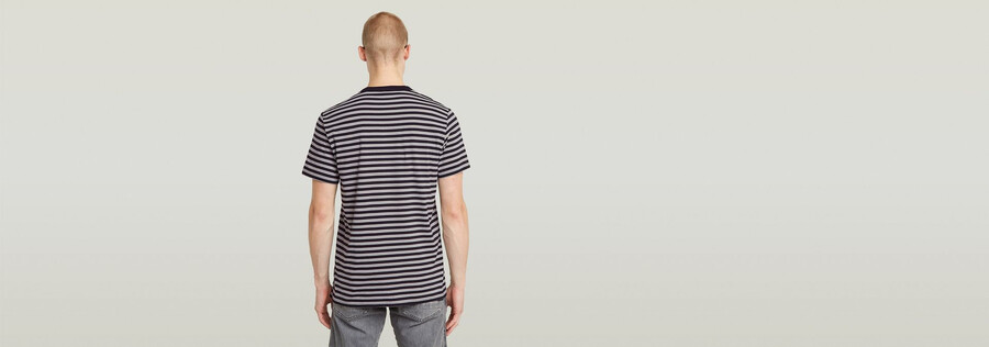 t-shirt à rayures nifous