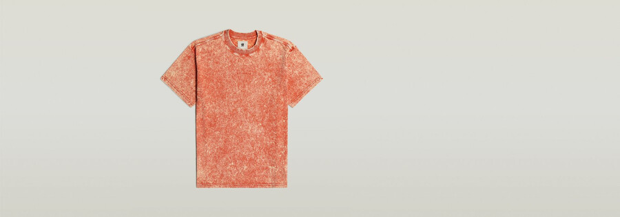 t-shirt ample délavé