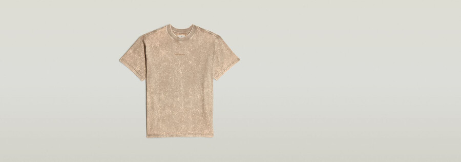 t-shirt ample délavé