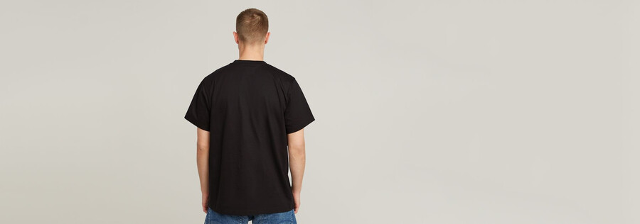 t-shirt ample à imprimé symboles