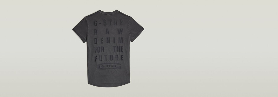 t-shirt à imprimé graphique surteint pour cils